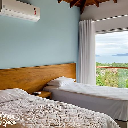 Linda Casa Com Vista Incrivel Em Condominio No Sul Da Ilha Ilhabela Esterno foto