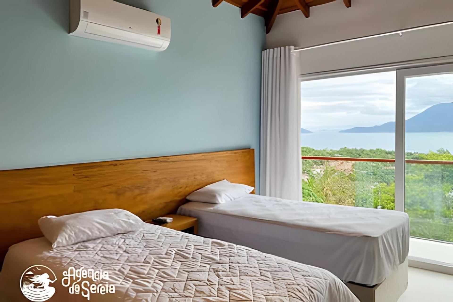 Linda Casa Com Vista Incrivel Em Condominio No Sul Da Ilha Ilhabela Esterno foto