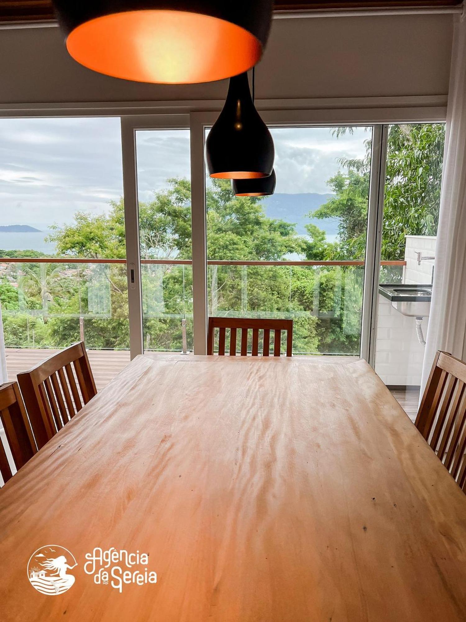 Linda Casa Com Vista Incrivel Em Condominio No Sul Da Ilha Ilhabela Esterno foto