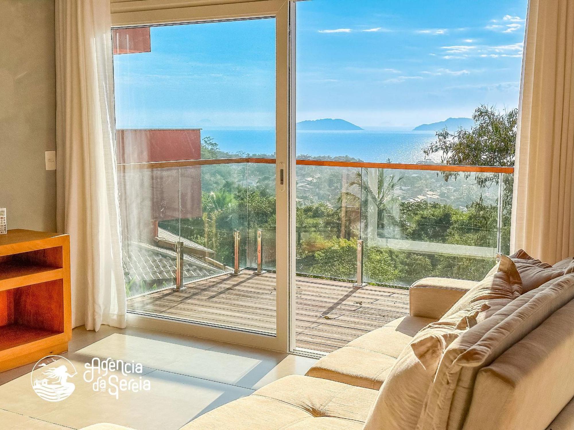 Linda Casa Com Vista Incrivel Em Condominio No Sul Da Ilha Ilhabela Esterno foto