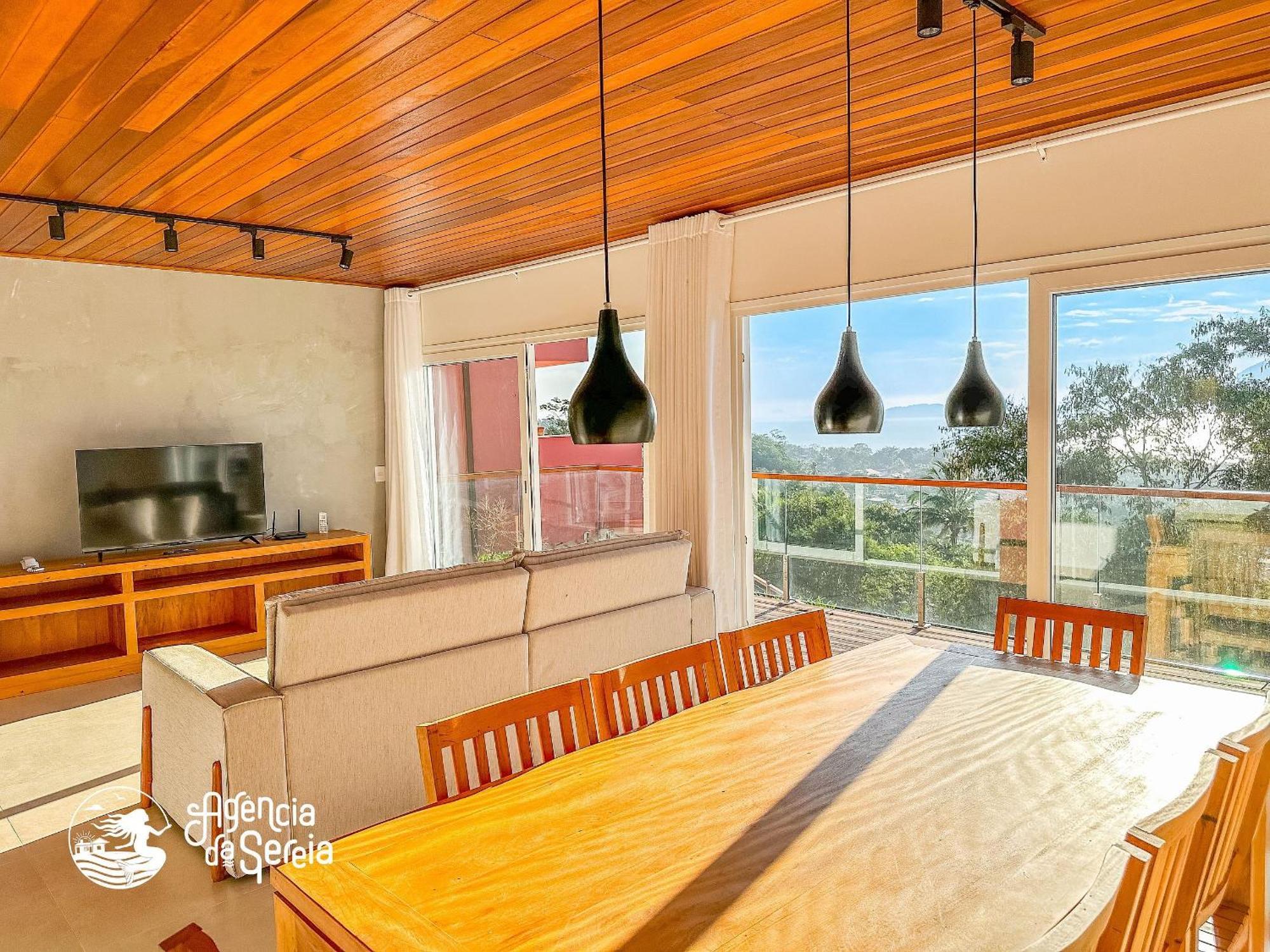 Linda Casa Com Vista Incrivel Em Condominio No Sul Da Ilha Ilhabela Esterno foto