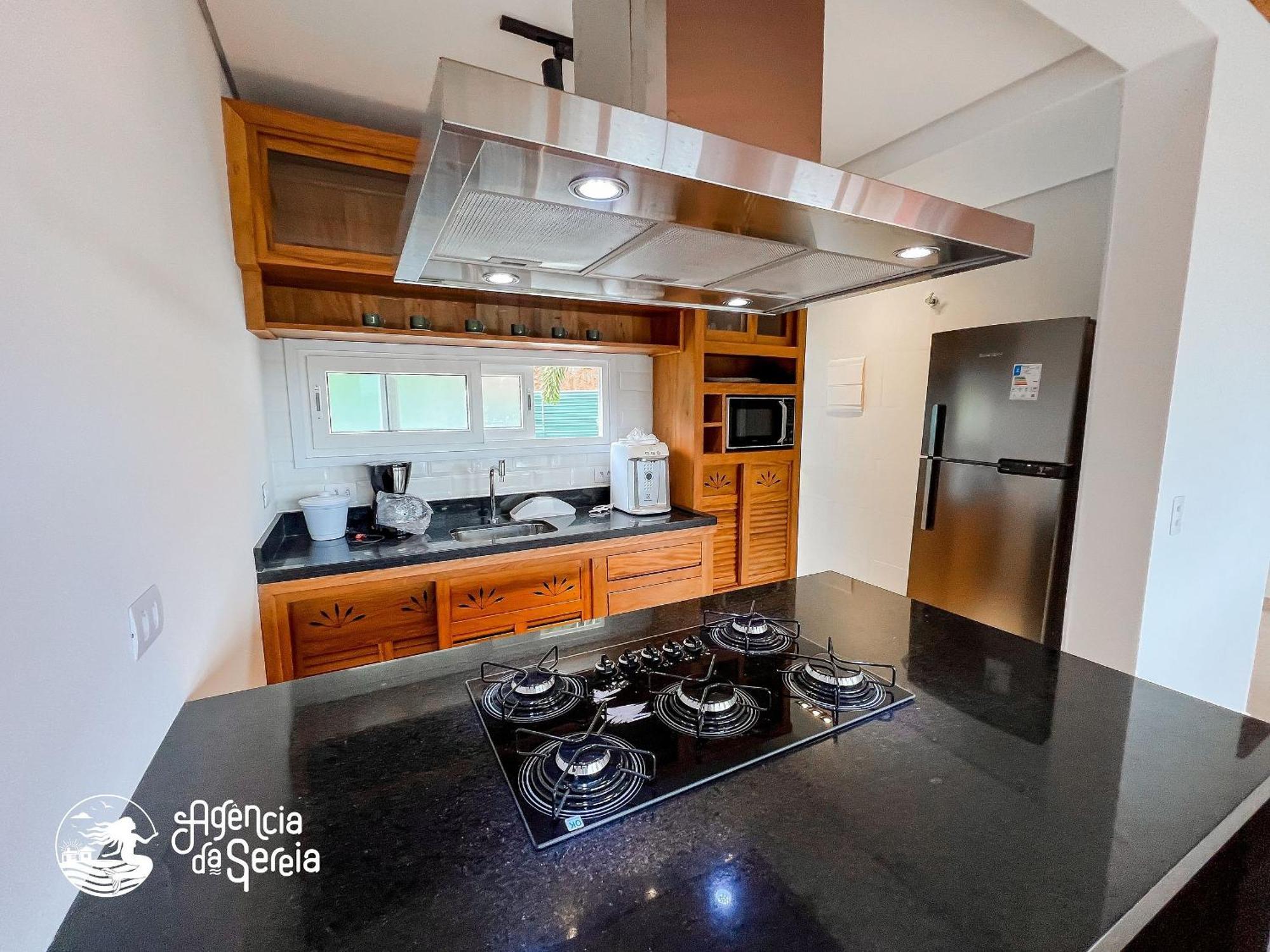 Linda Casa Com Vista Incrivel Em Condominio No Sul Da Ilha Ilhabela Esterno foto