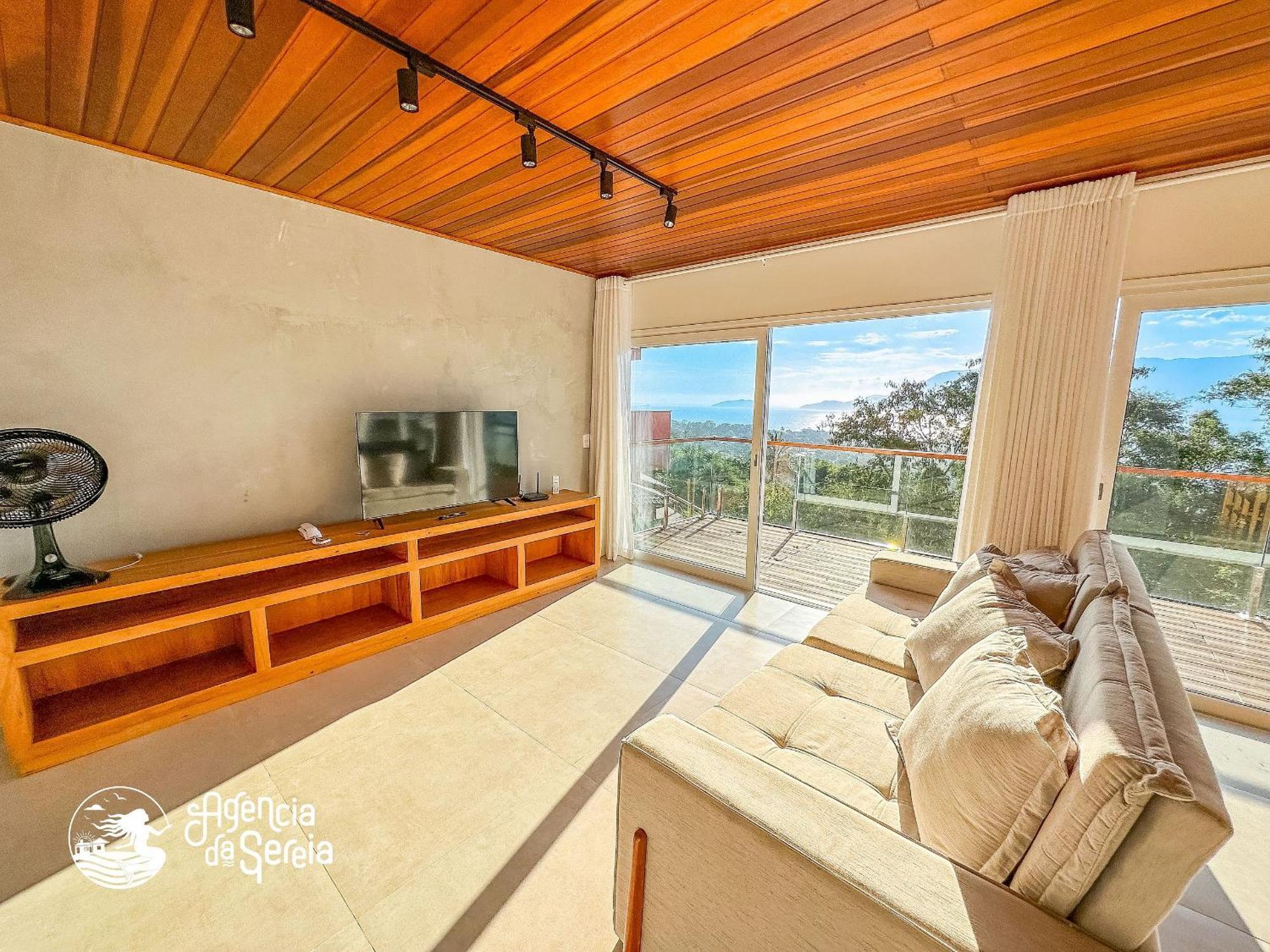 Linda Casa Com Vista Incrivel Em Condominio No Sul Da Ilha Ilhabela Esterno foto